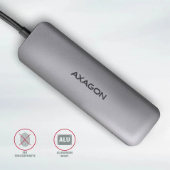 Multiport USB 3.2 Gen 1 hub. HDMI, card reader and Power Delivery. 20 cm USB-C cable.