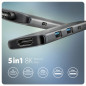 AXAGON HMC-5H8K USB 5Gbps hub, 2x USB-A, USB-C, HDMI 8k/30Hz, PD 100W, AXAGON HMC-5H8K USB 5Gbps hub, 2x USB-A, USB-C, HDMI 8k/30Hz, PD 100W,
