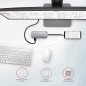 Axagon HMC-6M2 SUPERSPEED USB-C COMBO 6IN1 HUBMultiport USB 3.2 Gen 1 hub. SATA M.2, HDMI, Gigabit LAN and Power Delivery. Cable Axagon HMC-6M2 SUPERSPEED USB-C COMBO 6IN1 HUBMultiport USB 3.2 Gen 1 hub. SATA M.2, HDMI, Gigabit LAN and Power Delivery. Cable