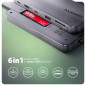Axagon Multi port USB-C 10Gbps hub. NVMe/SATA M.2, HDMI, card reader and Power Delivery. Cable USB-C 20 cm. Axagon Multi port USB-C 10Gbps hub. NVMe/SATA M.2, HDMI, card reader and Power Delivery. Cable USB-C 20 cm.