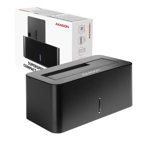 AXAGON ADSA-SN USB3.0 - 1x SATA 6G HDD Dock Station, Black