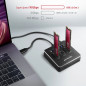 AXAGON ADSA-M2C DUAL NVMe CLONE MASTER DOCK SuperSpeed USB-C 10 Gbps docking station AXAGON ADSA-M2C DUAL NVMe CLONE MASTER DOCK SuperSpeed USB-C 10 Gbps docking station