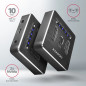 AXAGON ADSA-M2C DUAL NVMe CLONE MASTER DOCK SuperSpeed USB-C 10 Gbps docking station AXAGON ADSA-M2C DUAL NVMe CLONE MASTER DOCK SuperSpeed USB-C 10 Gbps docking station