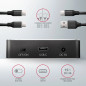AXAGON ADSA-M2C DUAL NVMe CLONE MASTER DOCK SuperSpeed USB-C 10 Gbps docking station AXAGON ADSA-M2C DUAL NVMe CLONE MASTER DOCK SuperSpeed USB-C 10 Gbps docking station