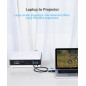 Vention адаптер Adapter DisplayPort M / HDMI F - 4K, Black - HBPB0
