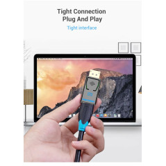 Vention адаптер Adapter DisplayPort M / HDMI F - 4K, Black - HBPB0