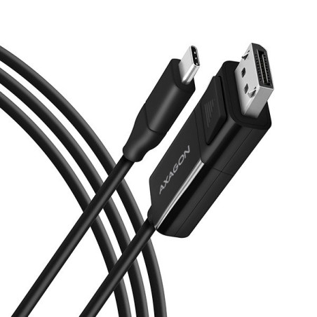 Active USB-C - DisplayPort cable - adapter AXAGON RVC-DPC for connecting a DisplayPort monitor/TV/projector to a notebook or mob
