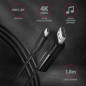 Active USB-C - DisplayPort cable - adapter AXAGON RVC-DPC for connecting a DisplayPort monitor/TV/projector to a notebook or mob