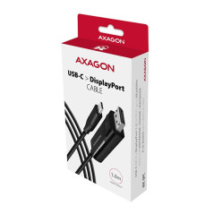 Active USB-C - DisplayPort cable - adapter AXAGON RVC-DPC for connecting a DisplayPort monitor/TV/projector to a notebook or mob