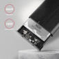 AXAGON EE35-A6C USB-C 3.2 Gen 1 - SATA 6G, 3.5" External screwless box BLACK AXAGON EE35-A6C USB-C 3.2 Gen 1 - SATA 6G, 3.5" External screwless box BLACK