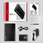 AXAGON EE35-A6C USB-C 3.2 Gen 1 - SATA 6G, 3.5" External screwless box BLACK AXAGON EE35-A6C USB-C 3.2 Gen 1 - SATA 6G, 3.5" External screwless box BLACK