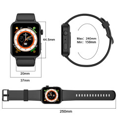 Blackview R30 Pro Fitness Smartwatch, 1.83-inch HD,220mAh Battery, 24-hour SpO2 Detection + Heart Rate Monitoring, Monitor Sleep