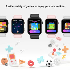 Blackview R30 Pro Fitness Smartwatch, 1.83-inch HD,220mAh Battery, 24-hour SpO2 Detection + Heart Rate Monitoring, Monitor Sleep