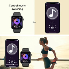 Blackview R30 Pro Fitness Smartwatch, 1.83-inch HD,220mAh Battery, 24-hour SpO2 Detection + Heart Rate Monitoring, Monitor Sleep