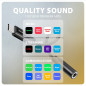 AXAGON ADA-HC USB-C - 3.5mm (F) connector, Hi-Res DAC, Audio Adapter 32bit 384kHz AXAGON ADA-HC USB-C - 3.5mm (F) connector, Hi-Res DAC, Audio Adapter 32bit 384kHz