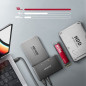 Axagon USB 3.2 Gen 2 adapter for connecting NVMe M.2 SSDs and SATA 2.5"/3.5" drives with cloning function. Axagon USB 3.2 Gen 2 adapter for connecting NVMe M.2 SSDs and SATA 2.5"/3.5" drives with cloning function.