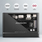 Axagon USB 3.2 Gen 2 adapter for connecting NVMe M.2 SSDs and SATA 2.5"/3.5" drives with cloning function. Axagon USB 3.2 Gen 2 adapter for connecting NVMe M.2 SSDs and SATA 2.5"/3.5" drives with cloning function.