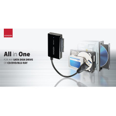 AXAGON ADSA-FP3 USB3.0 - SATA 6G HDD FASTPort3 Adapter Incl. AC