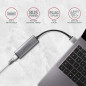 Axagon ADE-25R SUPERSPEED USB-A 2.5 GIGABIT ETHERNETCompact aluminum USB-A 3.2 Gen 1 2.5 Gigabit Ethernet 10/100/1000/2500 Mbit Axagon ADE-25R SUPERSPEED USB-A 2.5 GIGABIT ETHERNETCompact aluminum USB-A 3.2 Gen 1 2.5 Gigabit Ethernet 10/100/1000/2500 Mbit