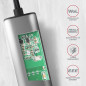 Axagon ADE-25R SUPERSPEED USB-A 2.5 GIGABIT ETHERNETCompact aluminum USB-A 3.2 Gen 1 2.5 Gigabit Ethernet 10/100/1000/2500 Mbit Axagon ADE-25R SUPERSPEED USB-A 2.5 GIGABIT ETHERNETCompact aluminum USB-A 3.2 Gen 1 2.5 Gigabit Ethernet 10/100/1000/2500 Mbit