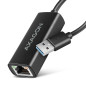 AXAGON ADE-AR USB-A 3.2 Gen 1 - Gigabit Ethernet adapter, Realtek 8153, auto inst