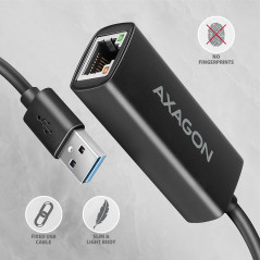 AXAGON ADE-AR USB-A 3.2 Gen 1 - Gigabit Ethernet adapter, Realtek 8153, auto inst