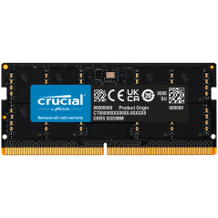 Crucial 32GB DDR5-4800 SODIMM CL40 (16Gbit)