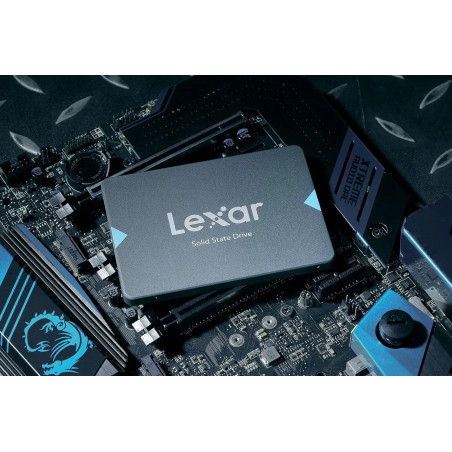 Lexar 256GB NQ100 2.5 SATA (6Gb/s) Solid-State Drive, up to 550MB/s Read and 445 MB/s write