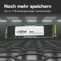 Crucial E100 480GB SSD PCIe 4.0 Gen4 M.2 2280 NVMe, Read/Write: 4500/2500 MB/s