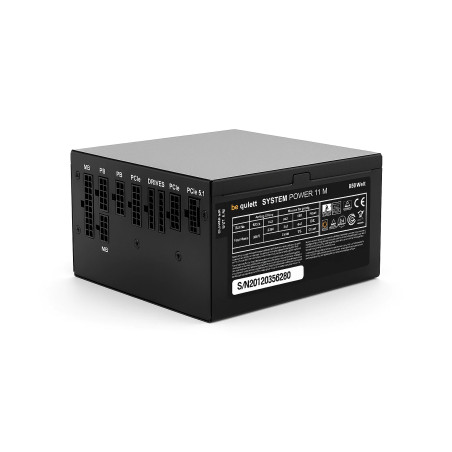 be quiet! захранване PSU ATX 3.1 Gold - System Power 11 M 850W - Full-Modular, System Integration Edition, Bulk