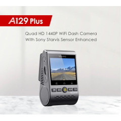 VIOFO Видеорегистратор Dash Cam A129 Plus - GPS, Sony STARVIS, 60 FPS