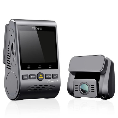 VIOFO Видеорегистратор Dash Cam A129 Plus DUO - GPS, Rear Cam included