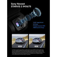 VIOFO Видеорегистратор Dash Cam A119 MINI 2 - GPS Module, 2K HDR, 60 FPS, Sony STARVIS 2