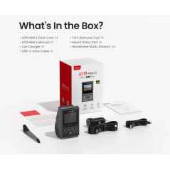 VIOFO Видеорегистратор Dash Cam A119 MINI 2 - GPS Module, 2K HDR, 60 FPS, Sony STARVIS 2