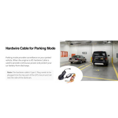 VIOFO Монтажен комплект Hardwire Kit - HK4 Type-C - Low Voltage Battery Protection