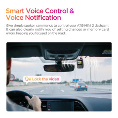 VIOFO Видеорегистратор Dash Cam A119 MINI 2 - GPS Module, 2K HDR, 60 FPS, Sony STARVIS 2