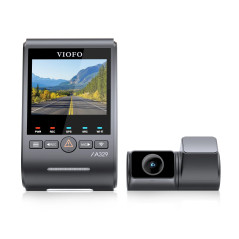 VIOFO Видеорегистратор Dash Cam A329S 2 Channel - 4K, HDR, Dual Sony STARVIS 2, GPS, Bluetooth, Wi-Fi 6