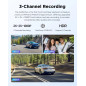 VIOFO Видеорегистратор Dash Cam A229 Plus 3 Channel - 2K, HDR, Sony STARVIS 2, GPS