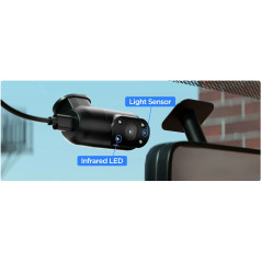 VIOFO Видеорегистратор Dash Cam A229 Plus 3 Channel - 2K, HDR, Sony STARVIS 2, GPS
