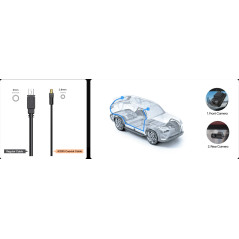 VIOFO Видеорегистратор Dash Cam A329S 2 Channel - 4K, HDR, Dual Sony STARVIS 2, GPS, Bluetooth, Wi-Fi 6