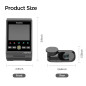 VIOFO Видеорегистратор Dash Cam A229 Plus 2 Channel - 2K, HDR, Sony STARVIS 2, GPS