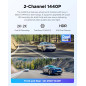 VIOFO Видеорегистратор Dash Cam A229 Plus 2 Channel - 2K, HDR, Sony STARVIS 2, GPS