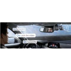 VIOFO Видеорегистратор Dash Cam A229 Plus 2 Channel - 2K, HDR, Sony STARVIS 2, GPS