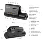 VIOFO Видеорегистратор Dash Cam A139 PRO 2 Channel - 4K UHD, Sony STARVIS 2, GPS