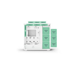 Arctic кутия Case E-ATX - Xtender (White) - 5 A-RGB Fans included