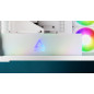 Arctic кутия Case E-ATX - Xtender VG (White) - PCIe Gen 4 riser included, 5 A-RGB Fans included
