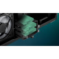 Arctic кутия Case E-ATX - Xtender VG (Mirror Black) - PCIe Gen 4 riser included, 5 A-RGB Fans included