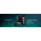 Arctic кутия Case E-ATX - Xtender VG (Mirror Black) - PCIe Gen 4 riser included, 5 A-RGB Fans included