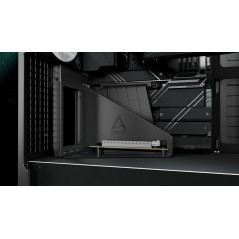 Arctic кутия Case E-ATX - Xtender VG (Black) - PCIe Gen 4 riser included, 5 A-RGB Fans included