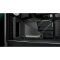 Arctic кутия Case E-ATX - Xtender VG (Black) - PCIe Gen 4 riser included, 5 A-RGB Fans included